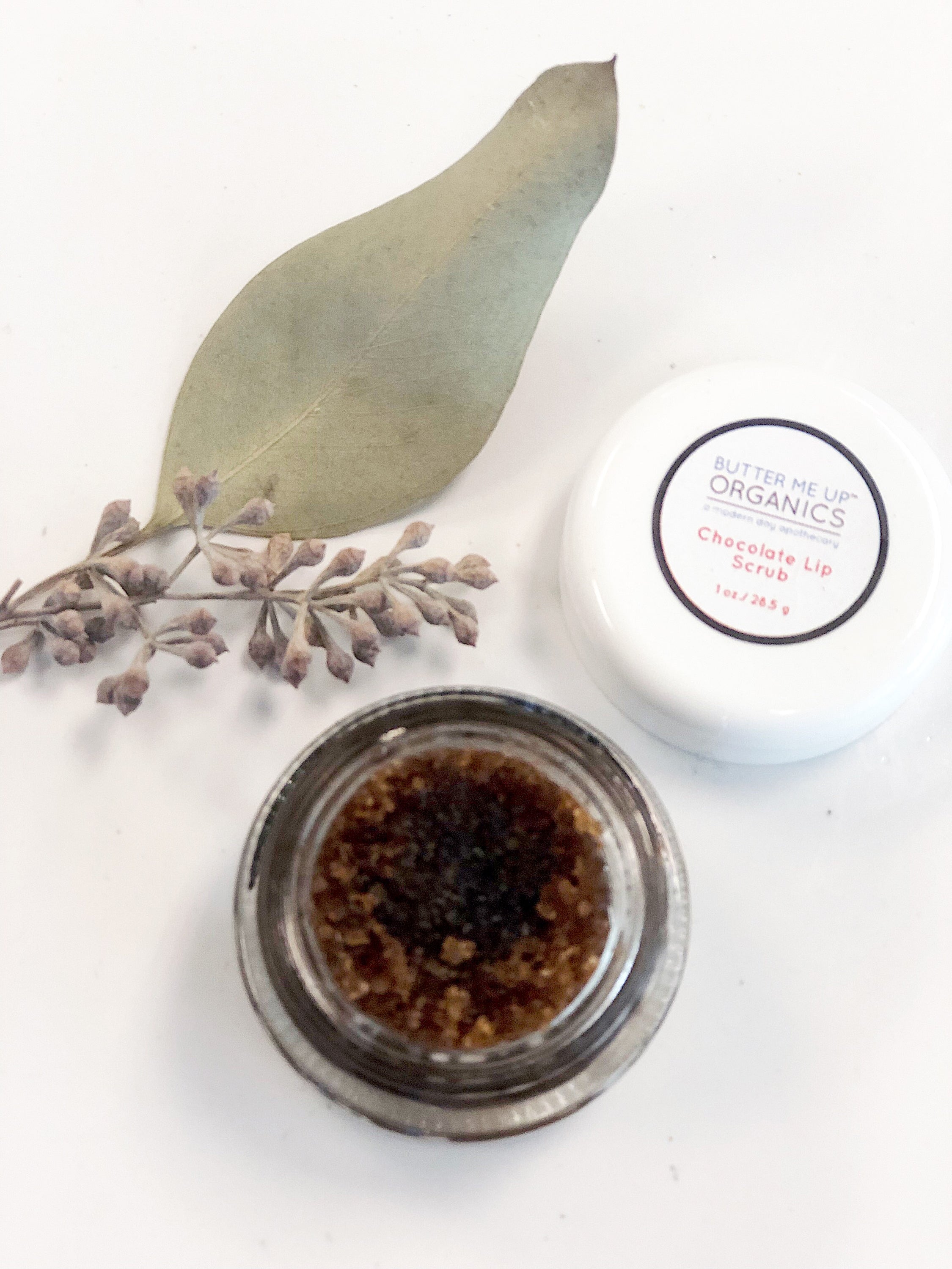 Organic Chocolate Lip Scrub For Chapped Lips