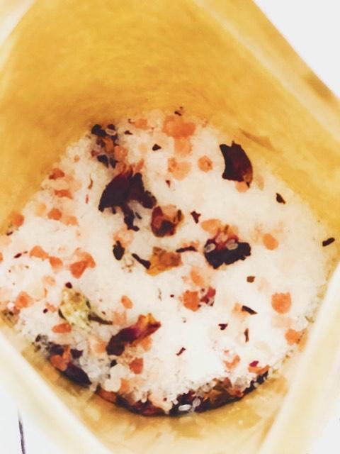 Organic Rose Salt Pink Himalayan Sea Salt Soak